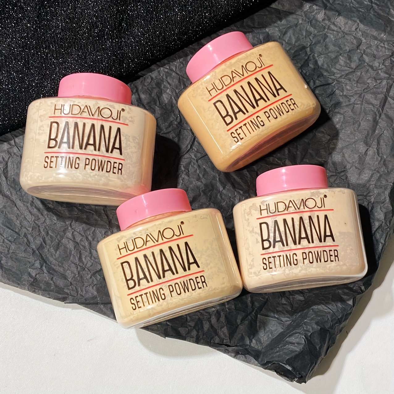 

Banana Setting Powder, Loose Face Powder For Makeup Finishing, Long-lasting Oil Control, Lightweight Formula
