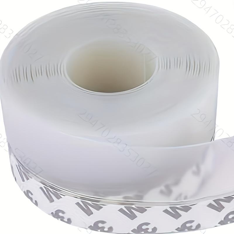 Self-adhesive Weather Stripping, 16ft - Windproof And Soundproof Seal For Doors, Windows, And Shower Glass