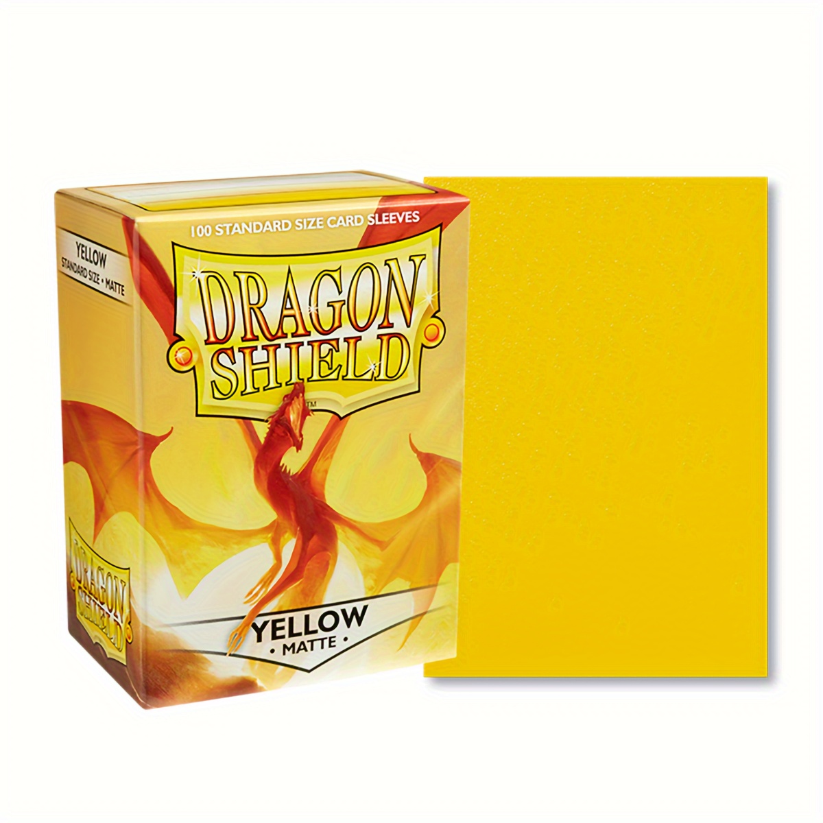 

Dragon Matte Sleeves - Standard Size 100ct, Pp Material, Compatible With Magic & Tcg, For Adults 18+