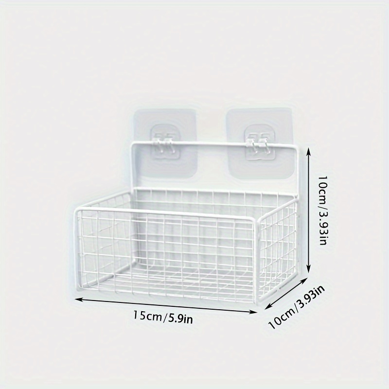 TEMU Toilet Storage Rack Without Punching, Bathroom Wall Mounted Hand Washing And Toiletries, Wall Storage Items