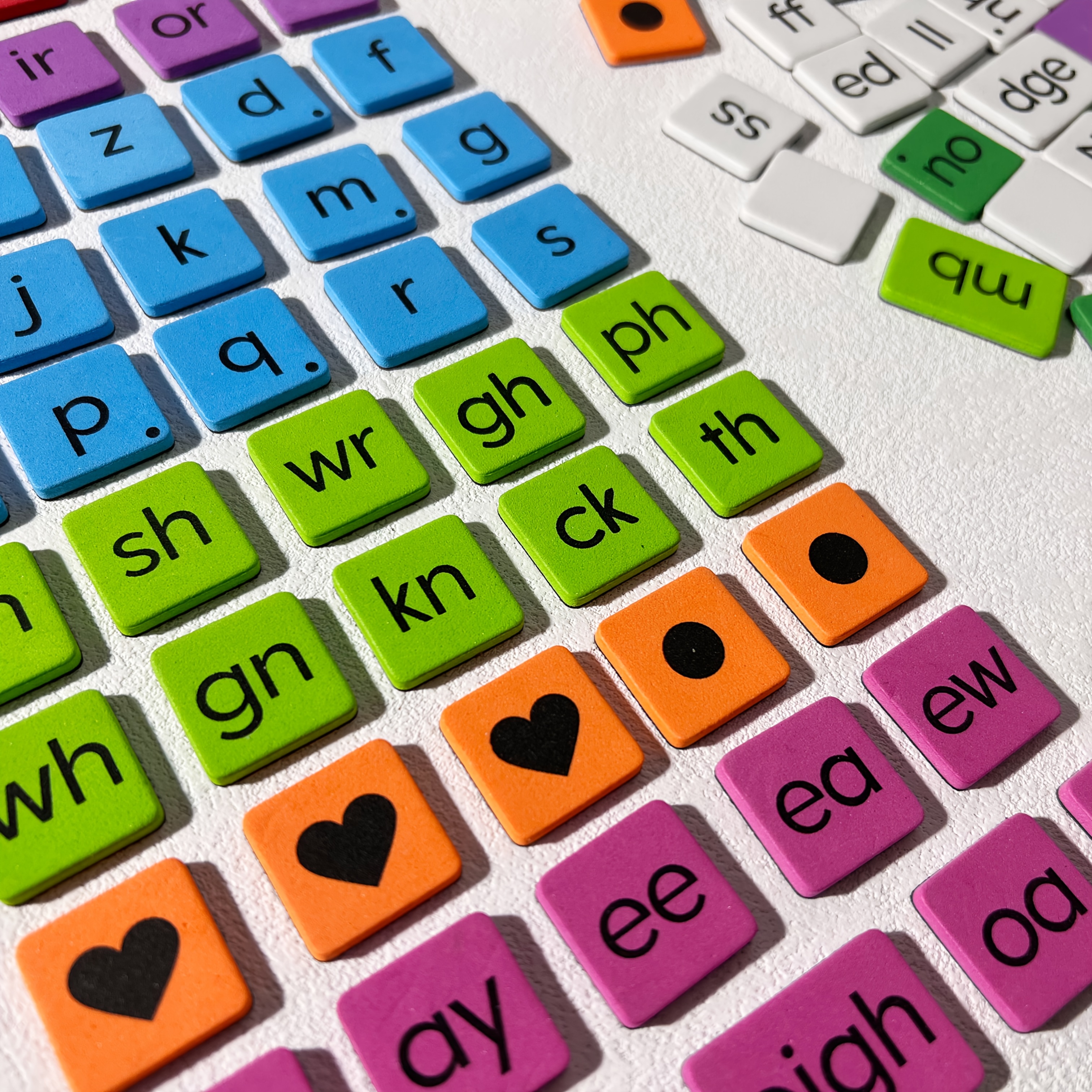 112pcs magnetic phonics tiles learning english - Temu