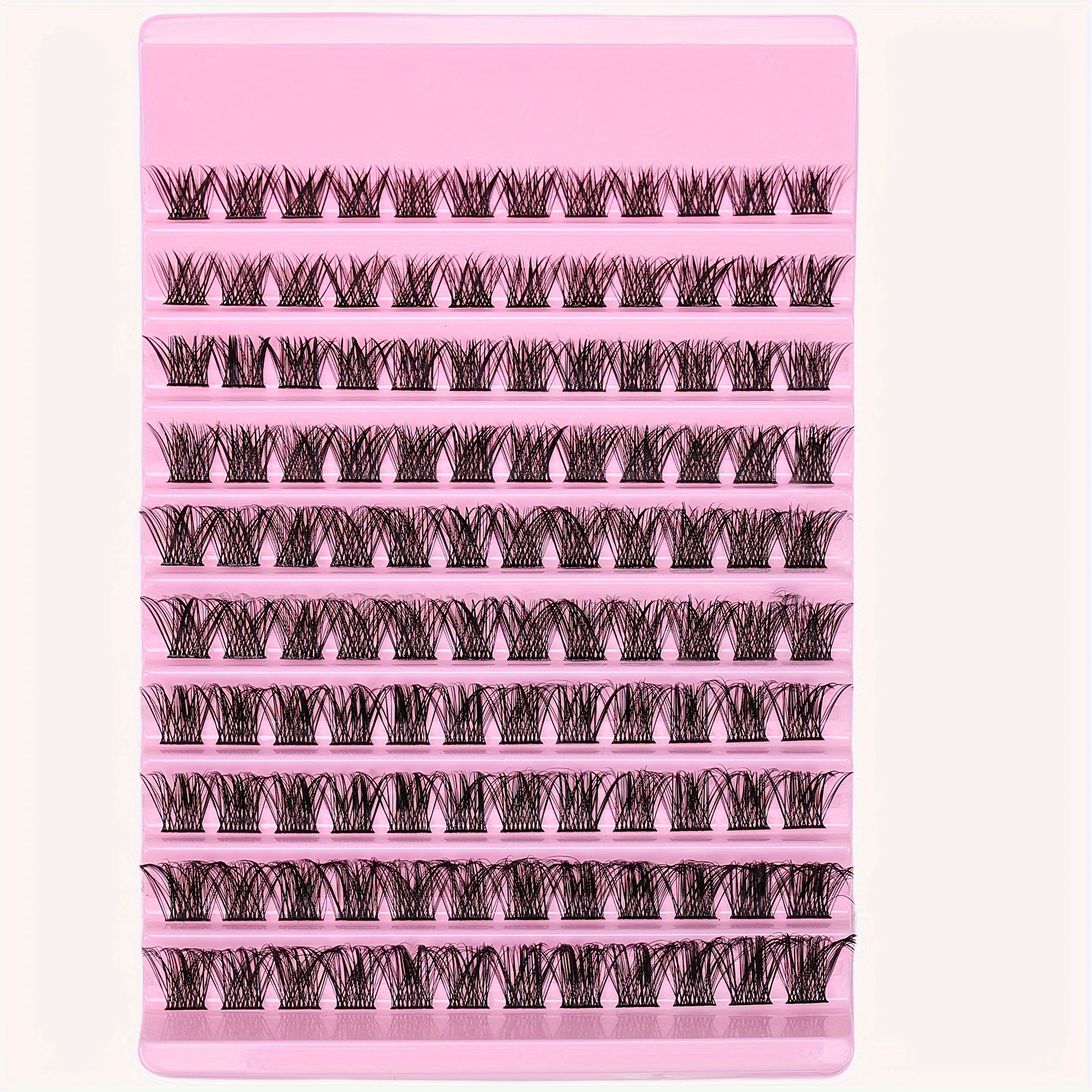120pcs Of Lash Clusters, Featuring Wispy Individual Lash Extensions Ranging From 8 To 16mm, Designed For With D Fluffy Clusters, Perfect For Eyelash Application