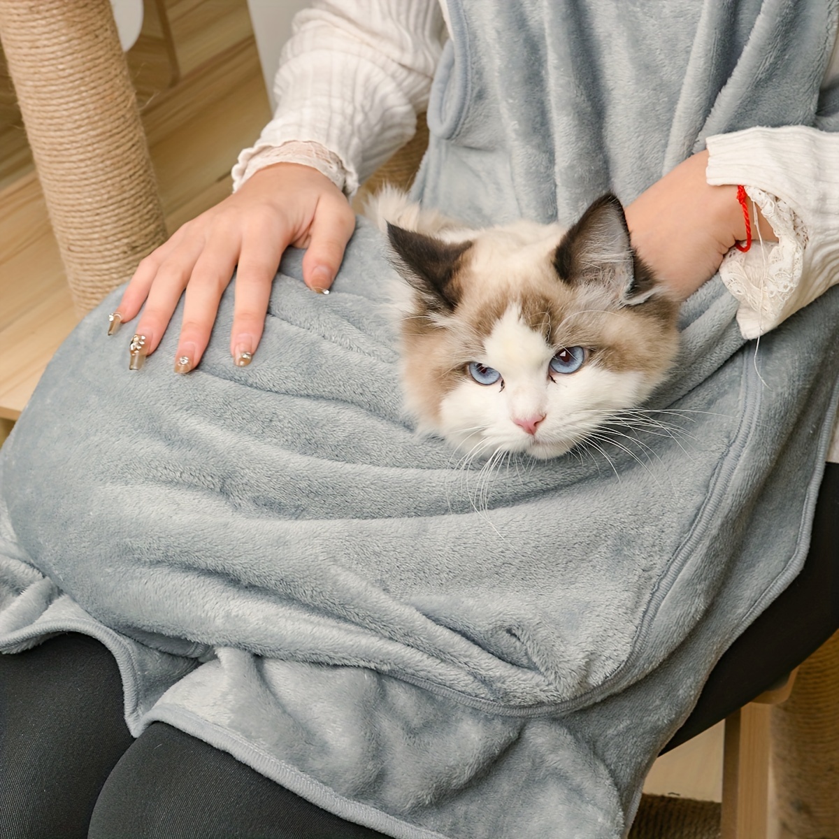 Cat cuddle hoodie sale