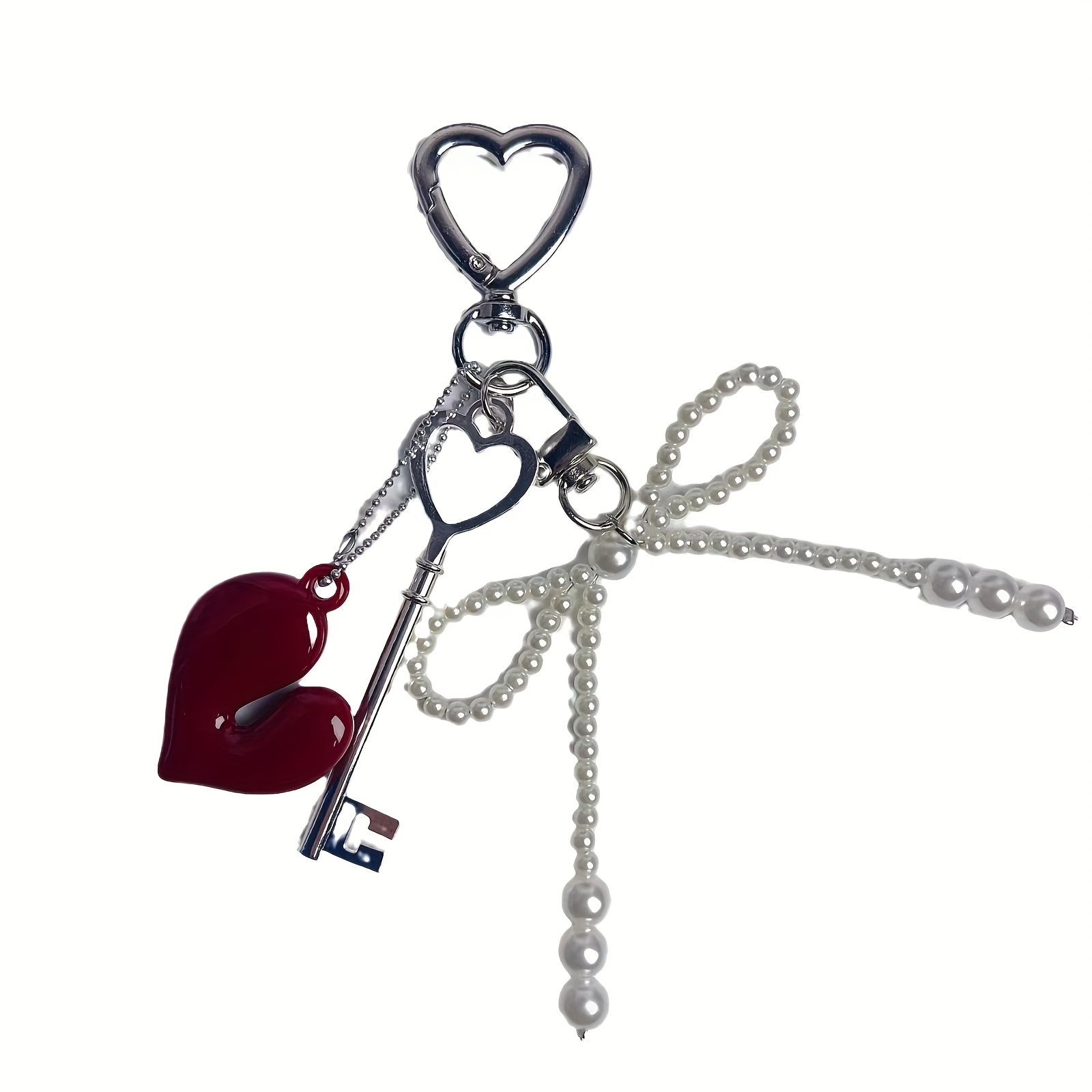 TEMU Ancola Accesorio de Bolso, Colgante Minimalista de Llavero, Adorno de Teléfono con a