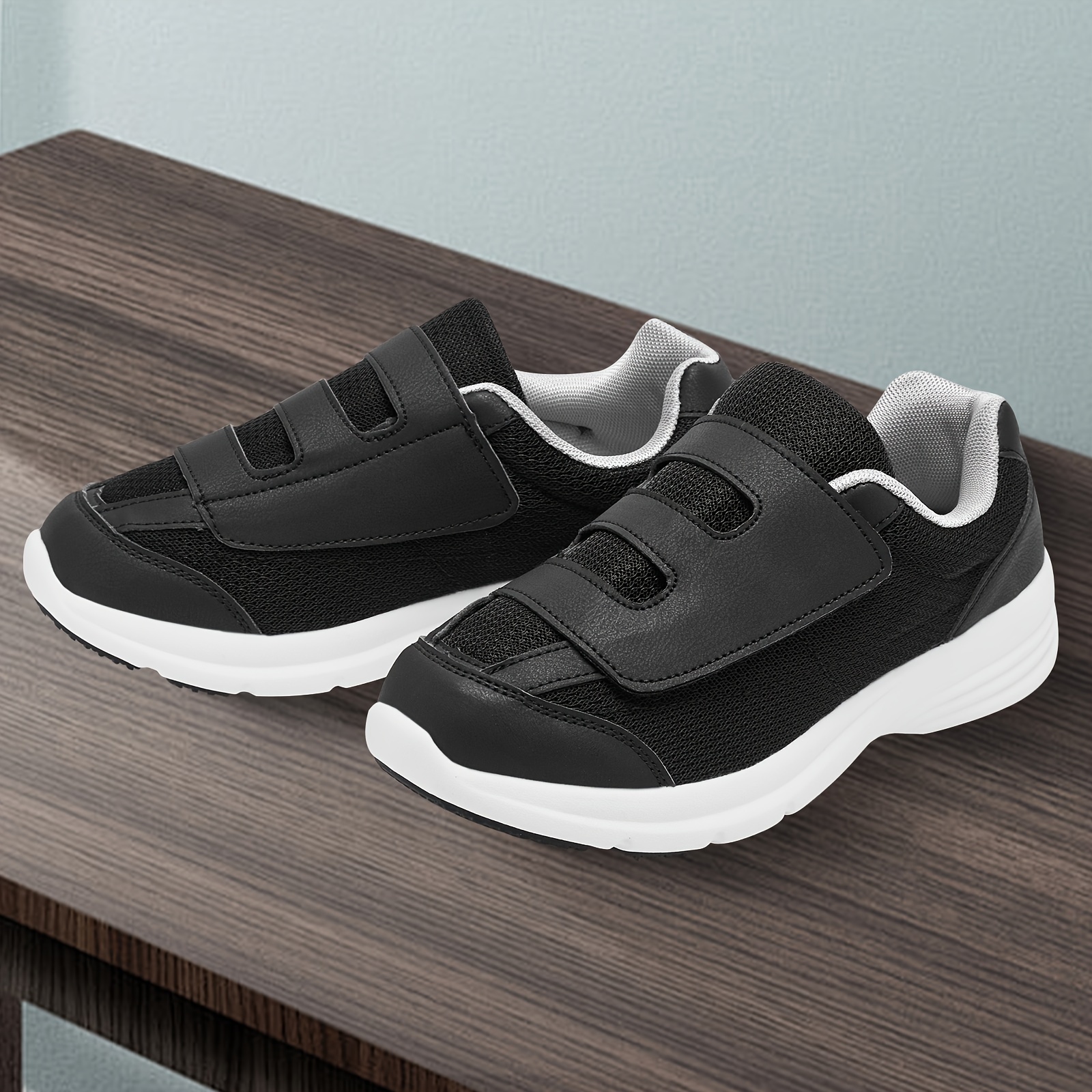 Zapatillas Velcro Hombre Wttagkl Zapatos Para Pie Diabu00e9tico