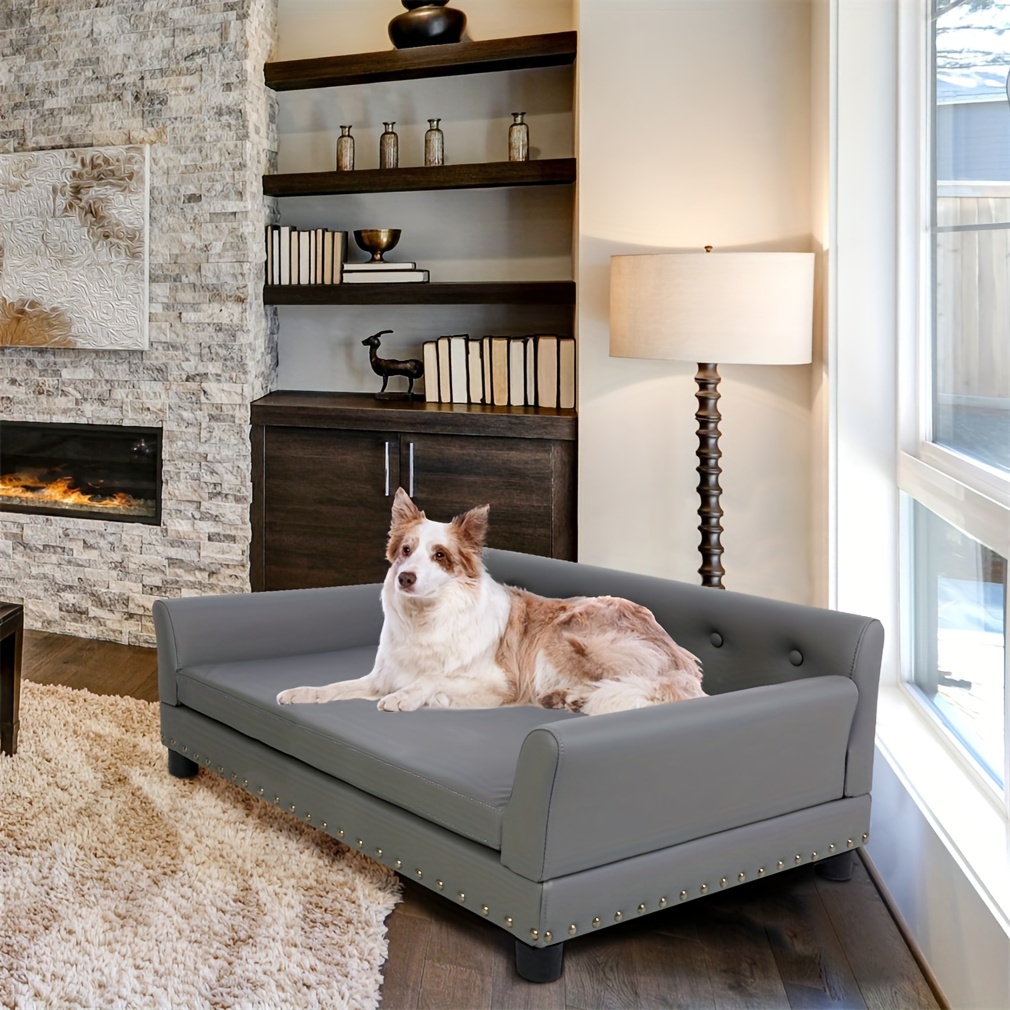 microfiber dog bed