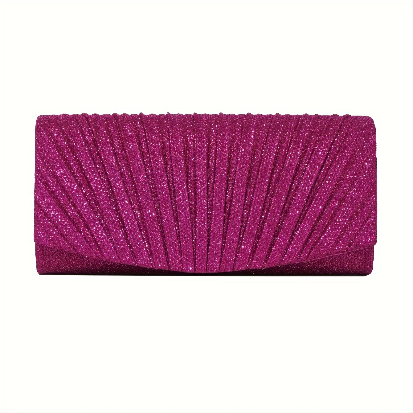 TEMU Evening Bag , Removable Strap, Magnetic Closure, Polyester Lining, - For Parties