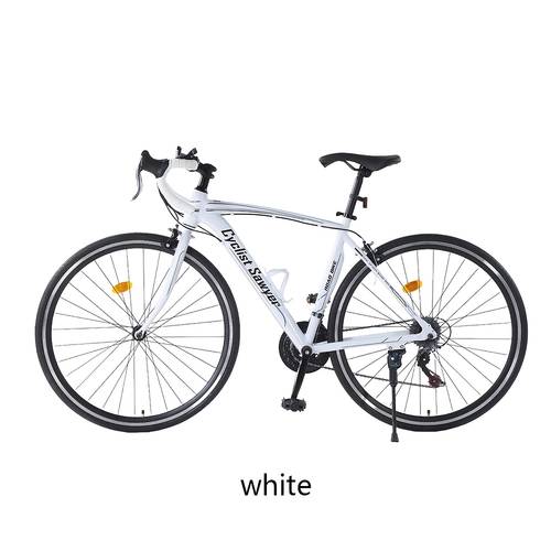 1pc Aluminum Alloy Adult Road Bicycle with Bottle Holder, Lightweight 700c U-Brake, Suitable for Men and Women, Ideal for Outdoor Cycling, Sports, and
