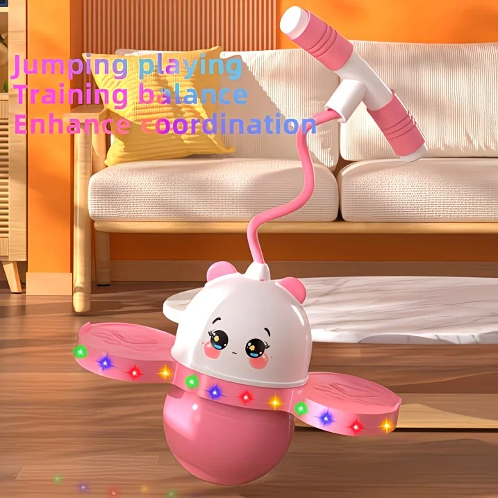 LED Pogo Ball with Balance Board for Kids and Adults – detail 5