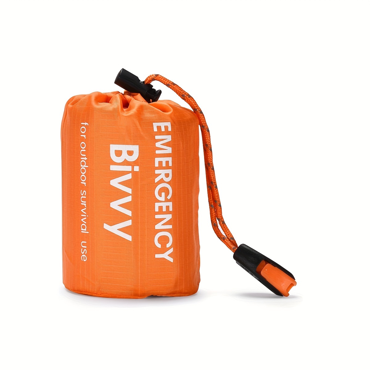

Sac de couchage de survie de bivouac d' - Matériau PE, léger, compact, à , équipement de orange