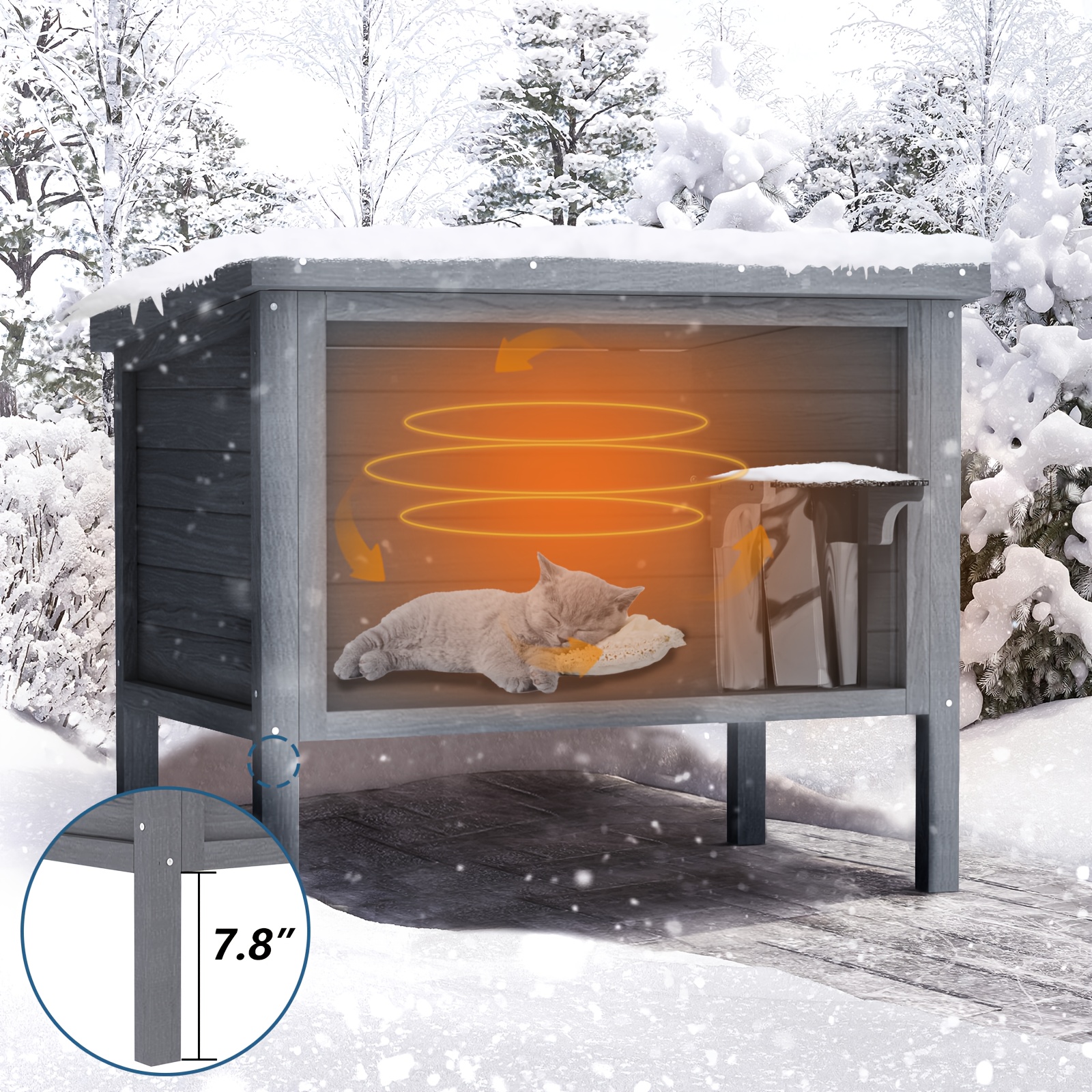 Insulated Cat Shelter Diy Stray Cat Outside Cat House Diy Build A