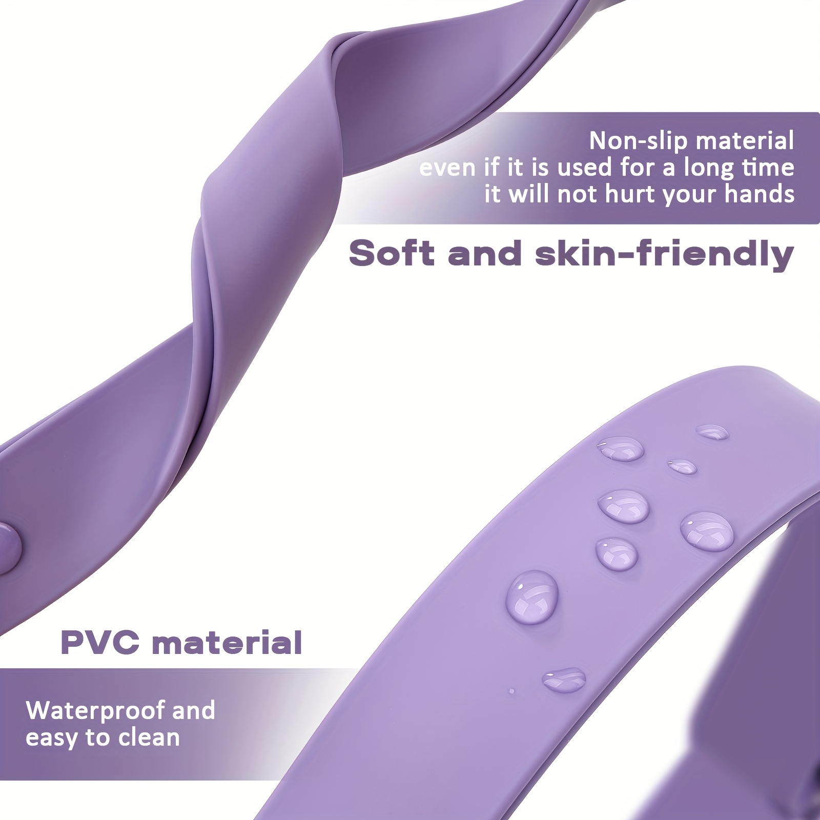 Durable PVC Pet Collar for Large, Medium and Small Dogs