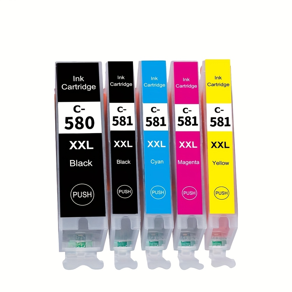 E-shop PGI-580 CLI-581 XXL Tintenpatronen Set, kompatibel für CANON