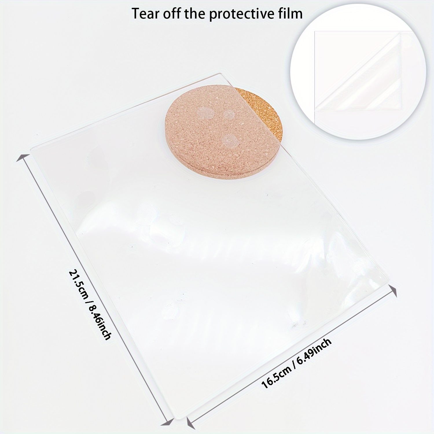 Alinacraft 21.5cm X 16.5cm Mat Stencil Pad For Uses, Non-slip Design, Compatible With Stamp Positioning Tools For Card Creation, Your Cardstock While Stamping Stencils - Alinacutle