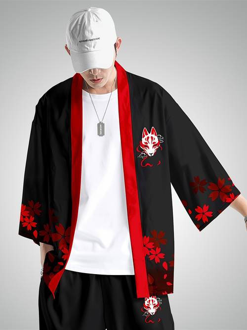 original cartoon kimono set 3 pattern cute women men adults back to school 3d print