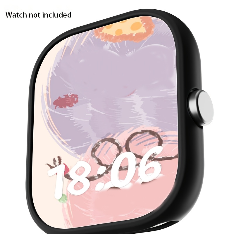 TEMU para Redmi Watch 5, de cobertura total para Redmi Watch 4 de cobertura media y color liso versátil
