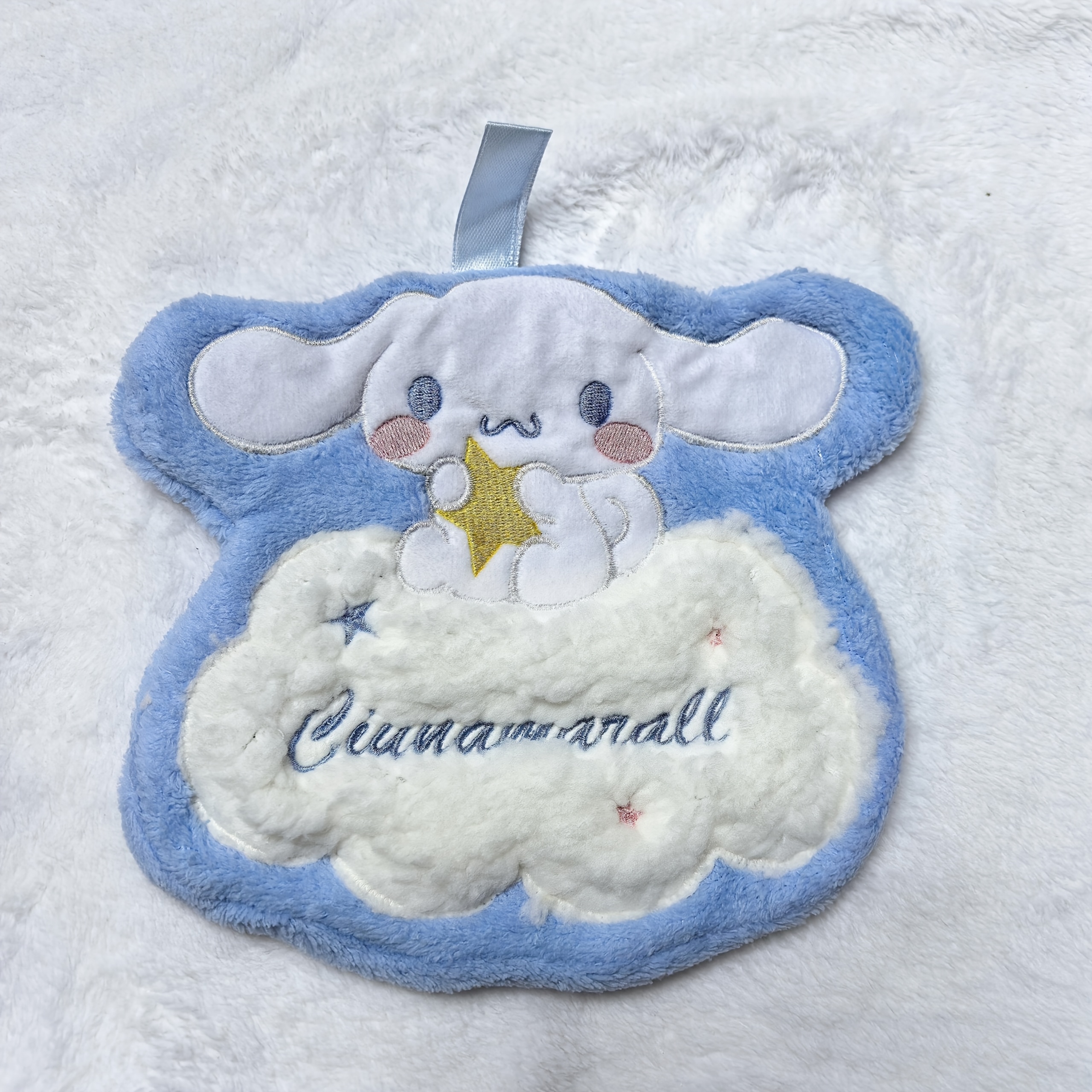 Image of Quick-drying Hand Towels Featuring Characters Like Hello Kitty, Kuromi, And Cinnamoroll - Coral Fleece Towels Perfect For Bathroom Decoration