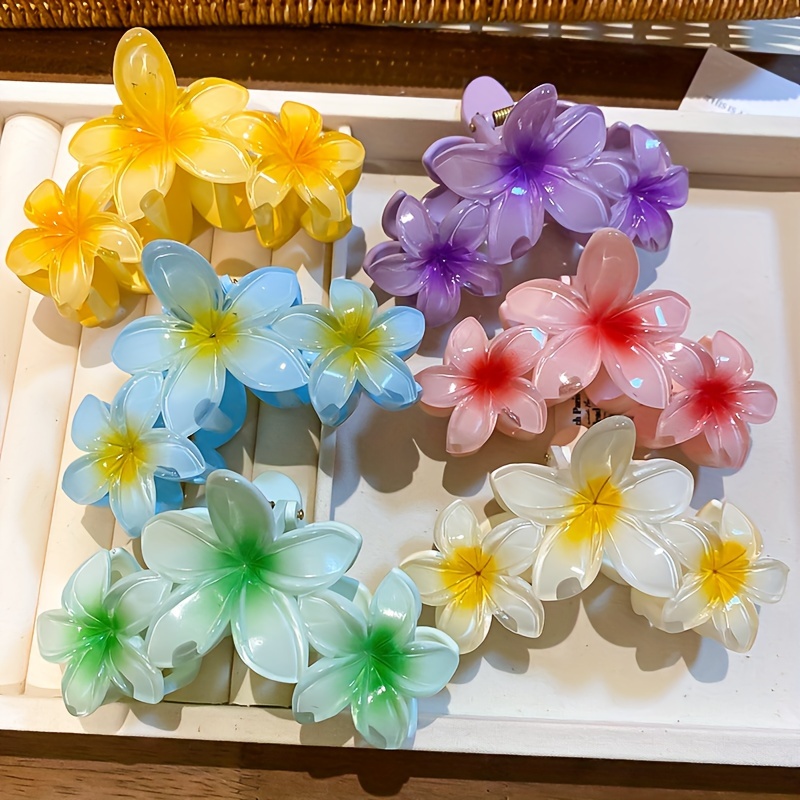 Weiße Rosen-Haarklammer Für Damen – Rutschfeste Blumen-Spange Für Festliche Anlässe