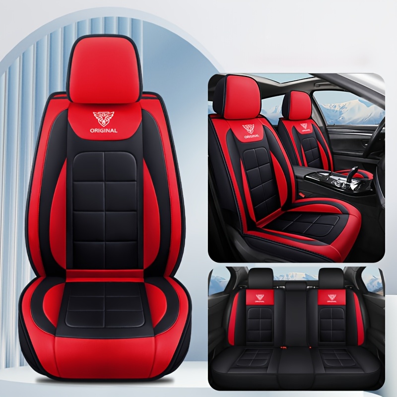 TEMU New Car 5-seater Full Cover Seat Cover Set, Suv Cushion Fixer, Suitable For 's Protective Cover, Can Stretch To Fit Better, 360-degree High-end