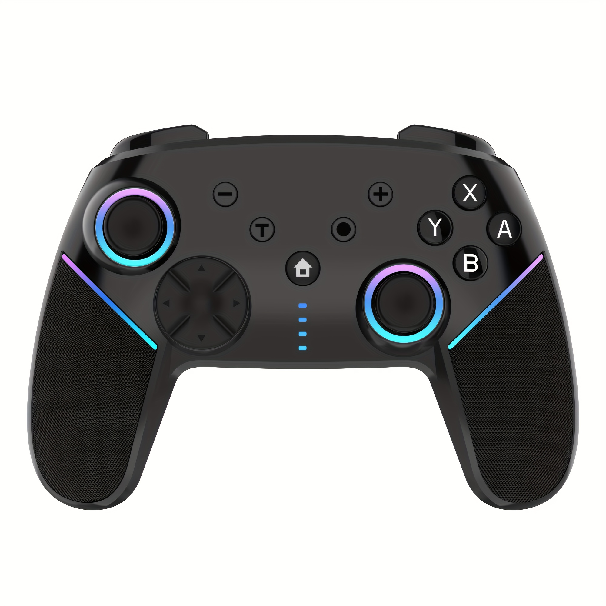 Contrôleur de Jeu Sans Fil À Six Axes Avec Fonction de Programmation de Macros À LED Pour Switch Incluant Une Fonction de Réveil