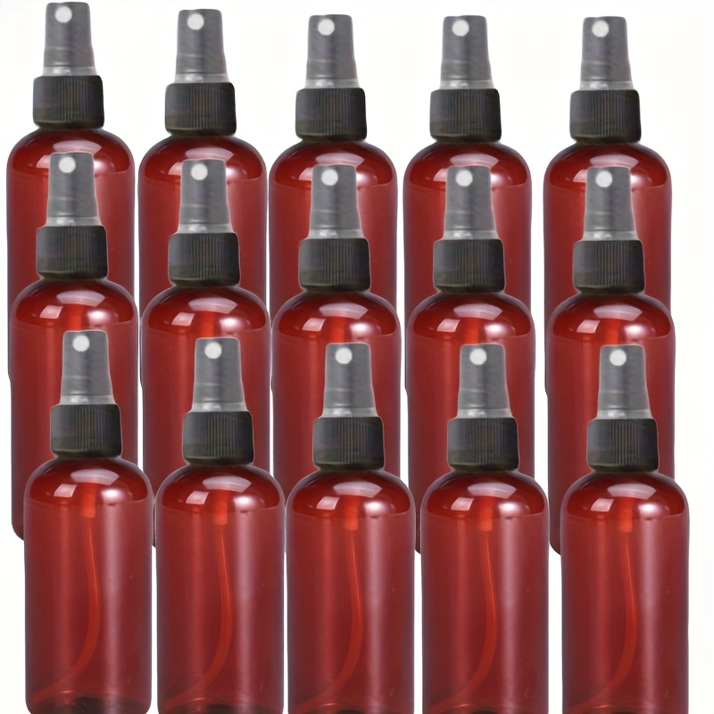 TEMU Juego de 5/10/15 botellas de spray de niebla marrones a prueba de luz, 30 ml/60 ml/100 ml, recipientes para aceites esenciales, perfume, alcohol
