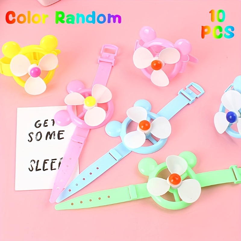 

10pcs, Wrist Watch Windmill Gift, Small Gifts At Parties (random Colors)