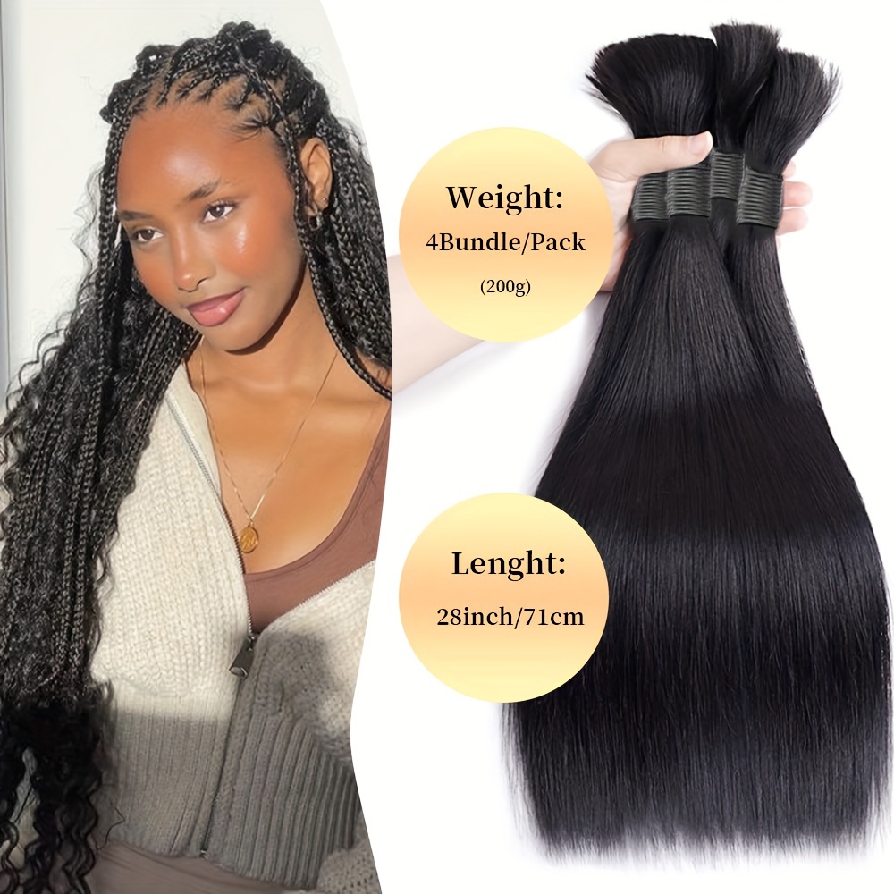hair braiding bundles: no weft neat Temu United Arab Emirates