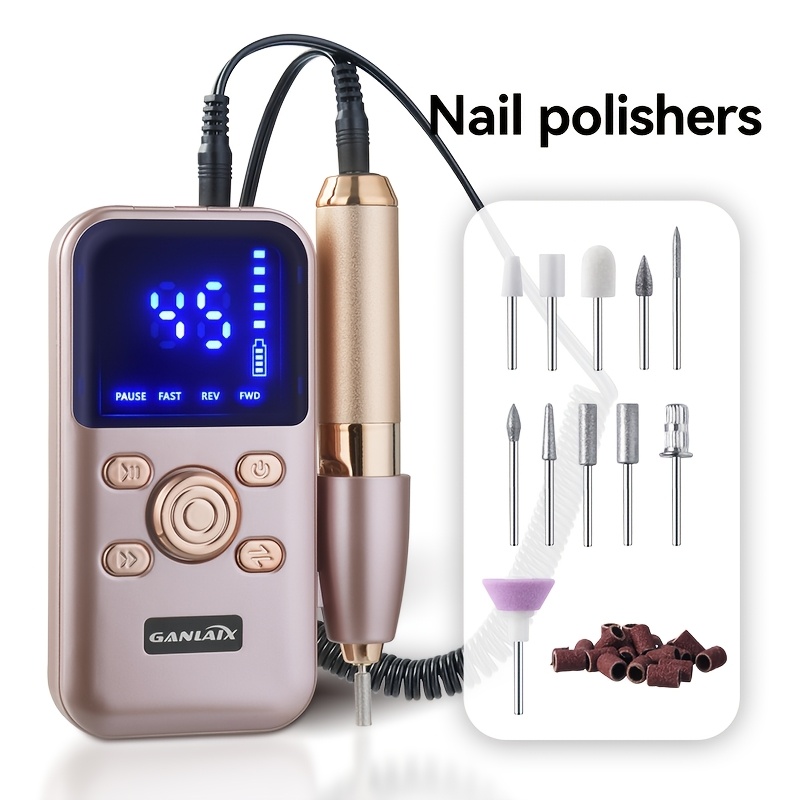 USB Rechargeable Electric Nail Drill Kit