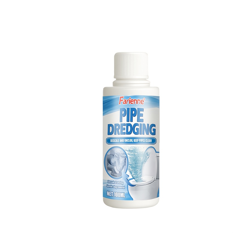 FARIENNE Advanced Pipe Unclogging Kit - Quick-acting Drainage Liquid, Specially Formulated to Prevent Blockages, Capable of Dissolving Hair and Oil Residues, an Easy-to-use Clog Remover, Suitable for Toilets, Sinks, Bathtubs and Floor Drains