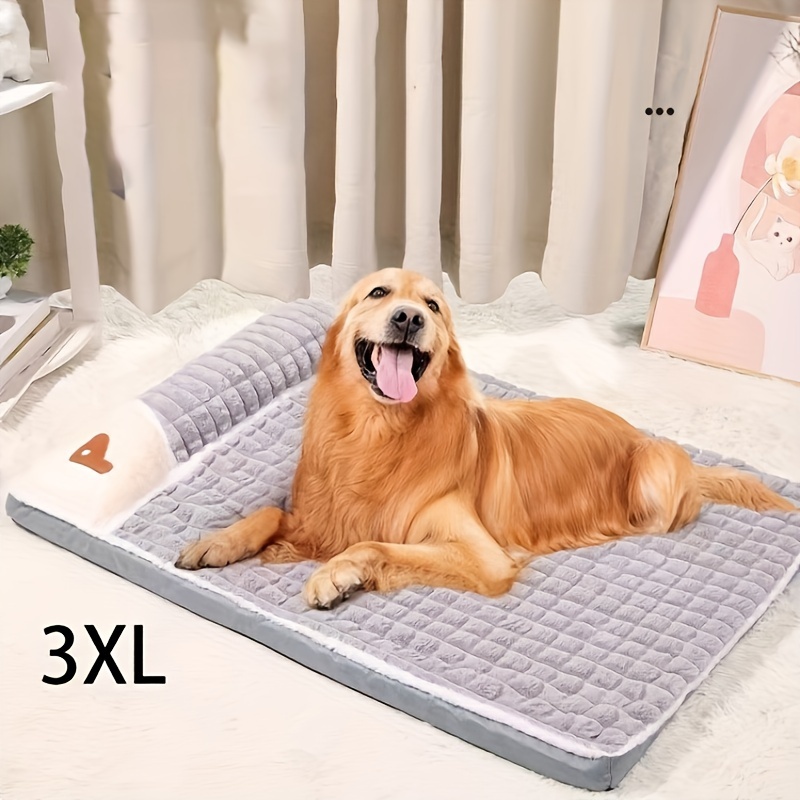 

Luxurious All-season Pet Bed For Dogs & Cats - Plush, Washable Lining With Enhanced Spine Support | Non-slip Bottom | Ideal For Small To Large Breeds Extra Large Dog Bed Washable Dog Bed