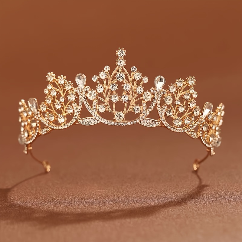 

1pc Elegant Crown Tiara Headwear Wedding Dress Hair Accessories