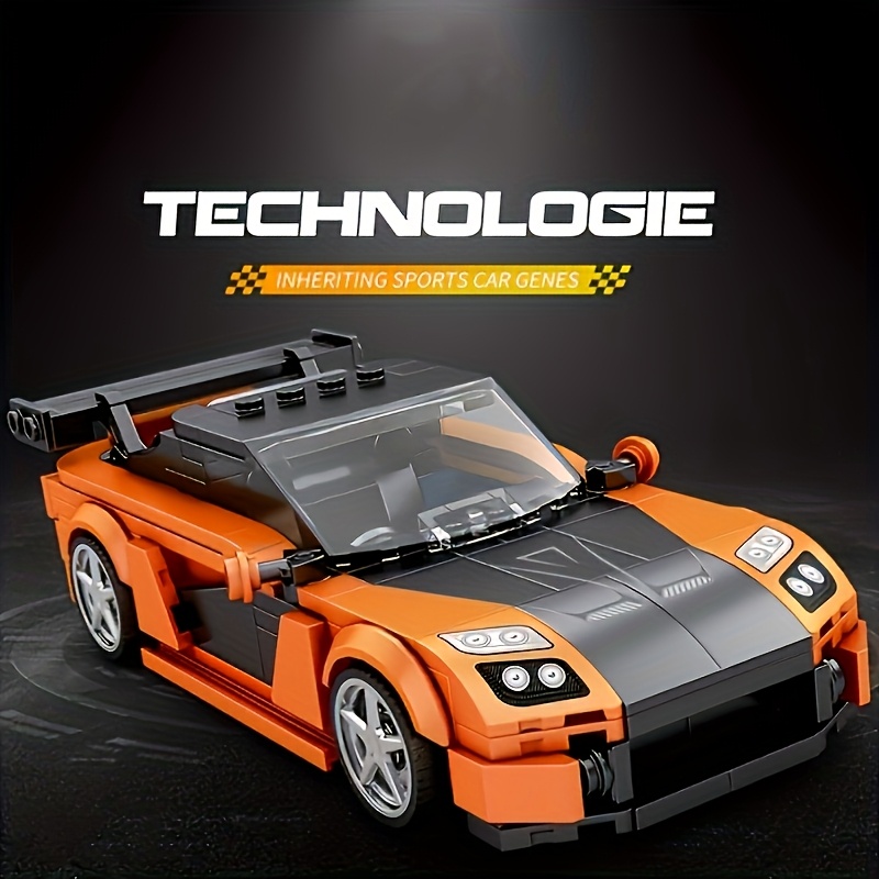 plug-in sports racing building block abs material building block