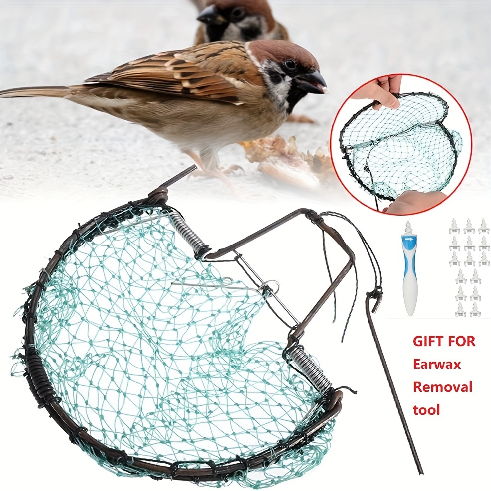 

Bird Trap Basket Quail Birds Garden Supplies Hunting Net