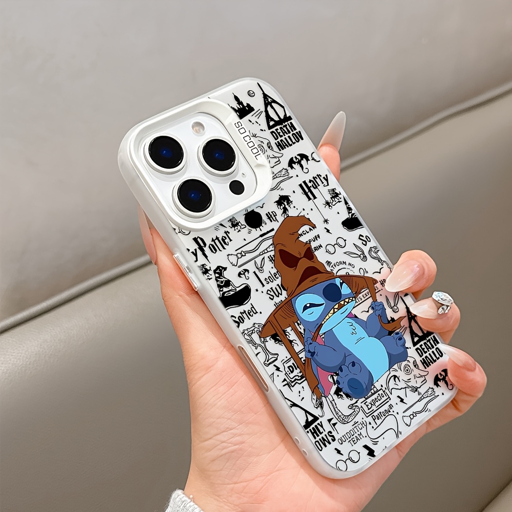 TEMU Phone Case - Wb Harry Potter Cartoon Dog Phone Case For Iphone 17 16e 16 15 14 13 12 11 Mini Pro Max Xr Xsmax 8 7 Plus Anti-drop Frosted Back