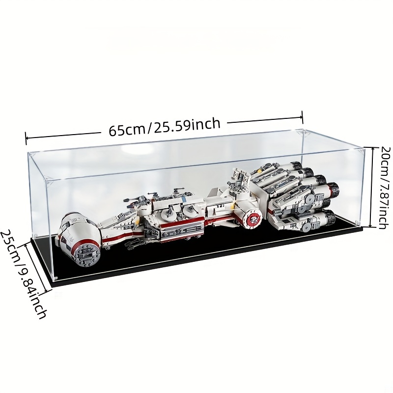 TEMU in Acrilico 1 Pezzo per LEGO 75244 Tandifu No.4 Auto da - Antipolvere