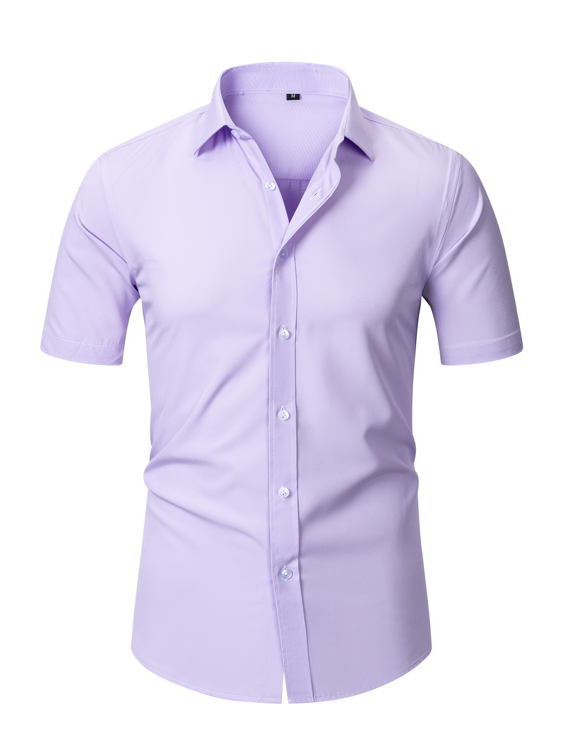 kings land driving range dress code collar shirt Utah Quattro Flex Dress Shirt with Semi-Spread Collar White