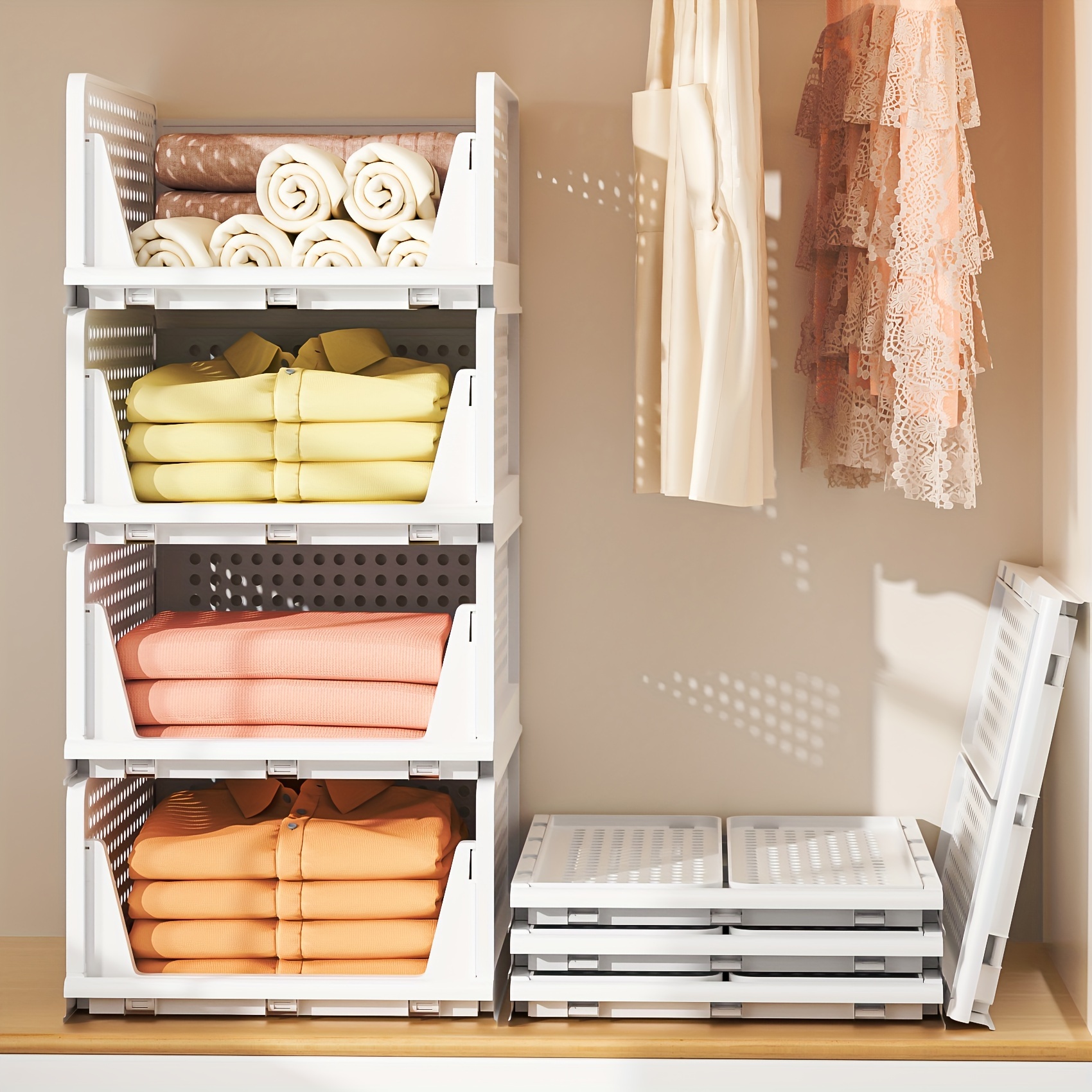 Storage drawers for clothes discount
