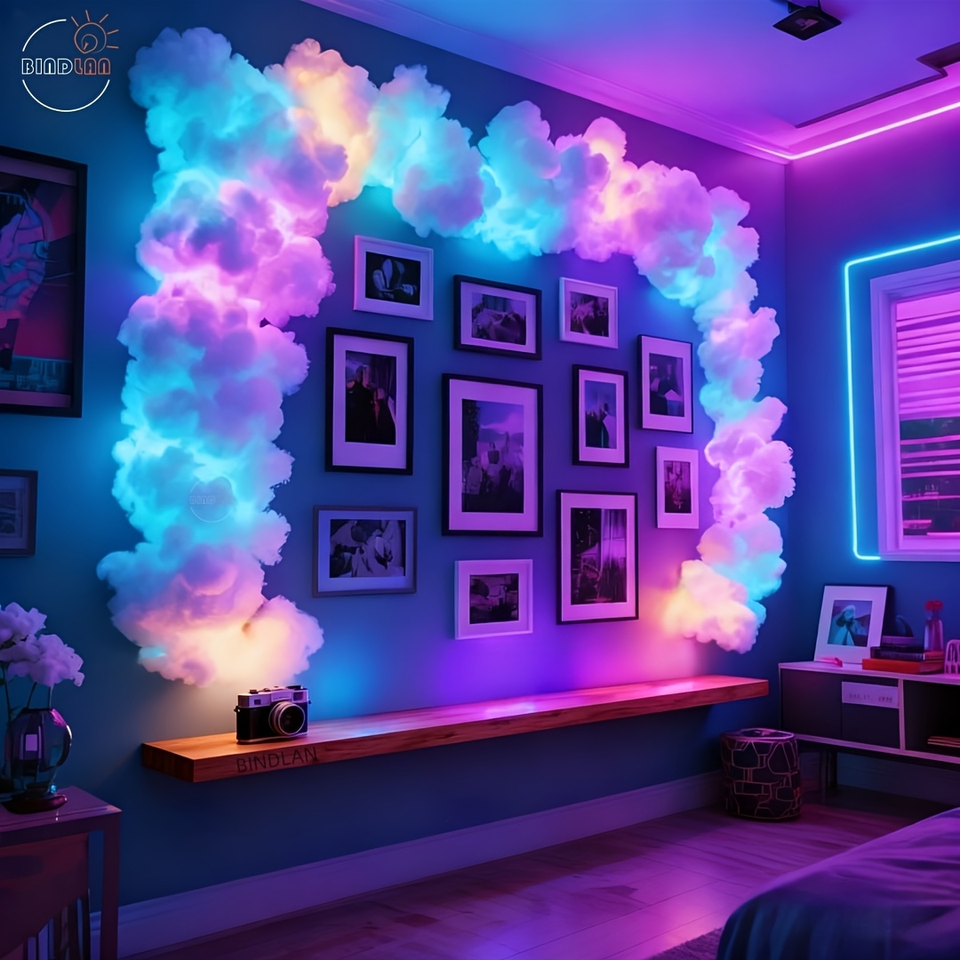 Thunder Cloud Light for Atmosphere Decor with Music Sync