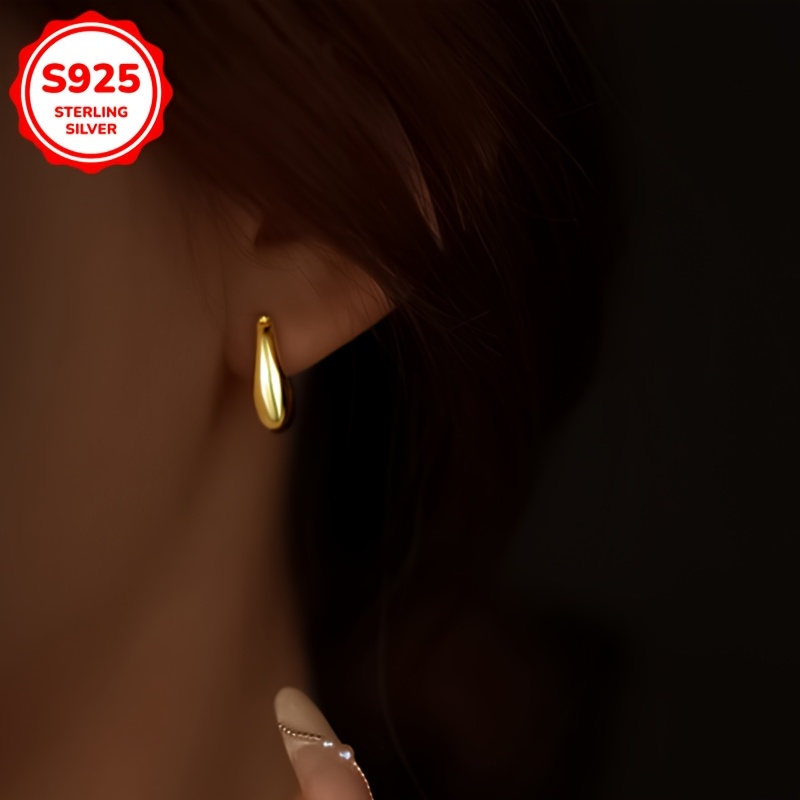Stylish Circular Earrings Versatile U-Shaped Ear Clips