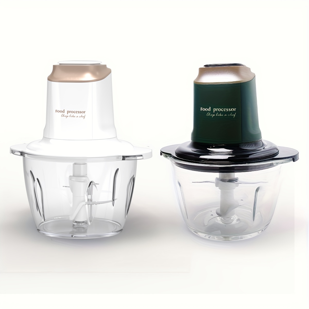 household 815 series electric food chopper food processor 8 cup food processor 1 2 liter bowl meat grinder suitable for meat vegetables fruits and nuts pure copper motor unit and 4 double layer sharp   300 watts Product details 6