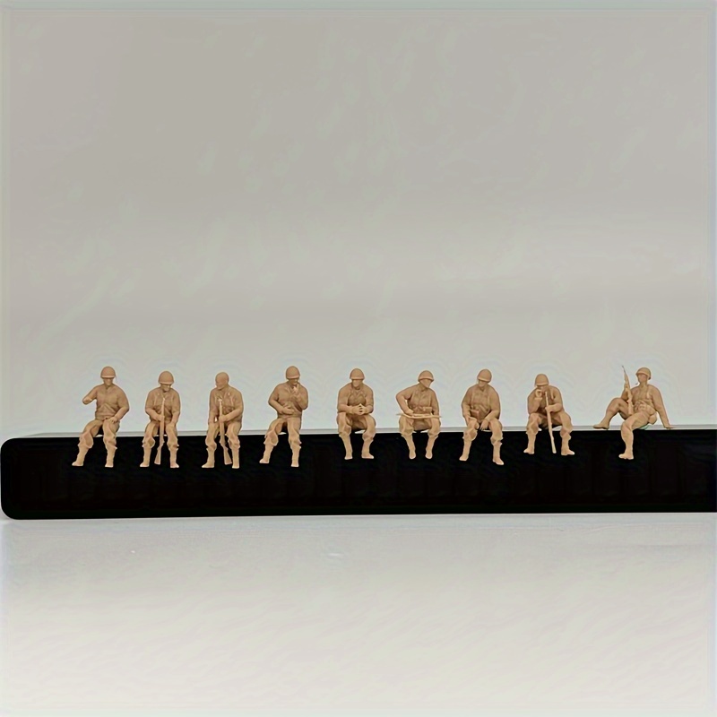 Figurines Résine Soldats US Guerre Du Vietnam 1:35 - Kit 2 Personnages Pour Maquettistes, Référence XD104