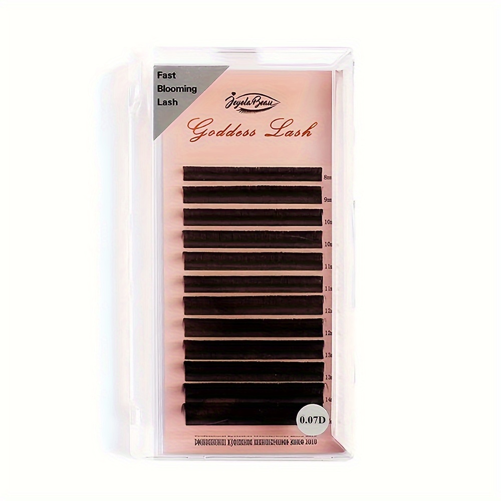 Jb Jeyelabeau Easy Eyelash Extensions - 0.07mm Thick, Self-blooming & Fast Flowering, Beginner-friendly, Diy Lash Grafting Kit