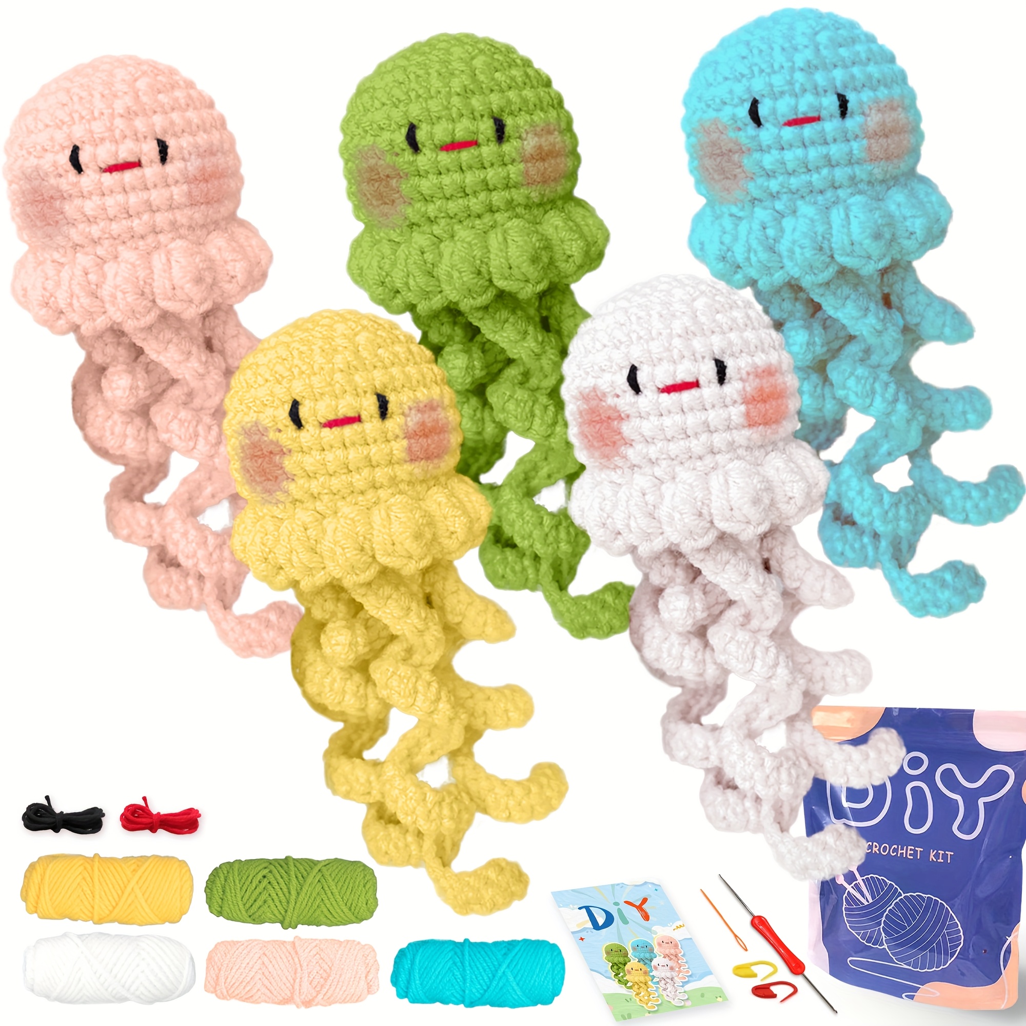 

1set Crochet Kit - Diy Knitting Set , -by- , , All - For Adults