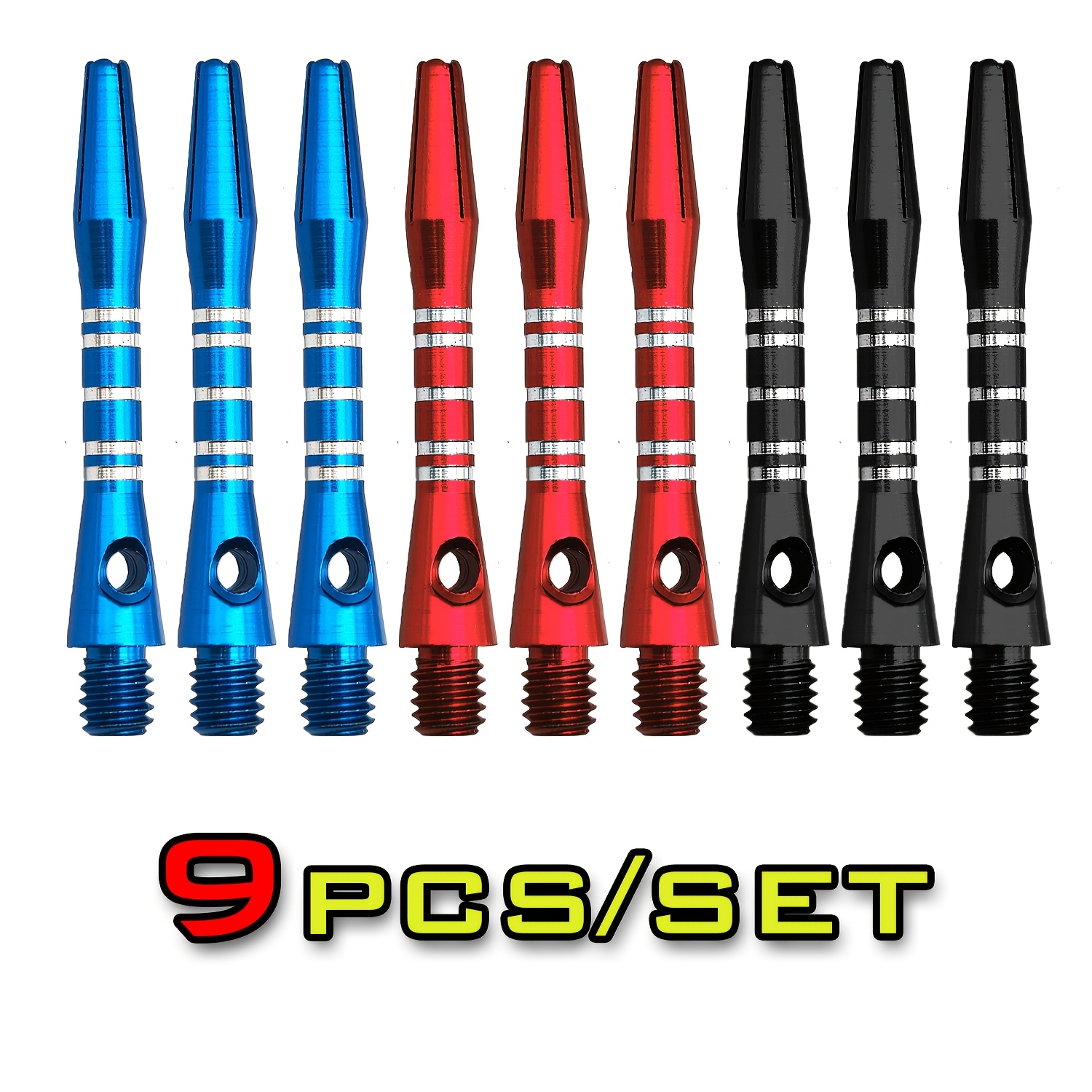 

9pcs Goodarts Aluminum Alloy 2ba Dart Shafts, Engraved, & ,