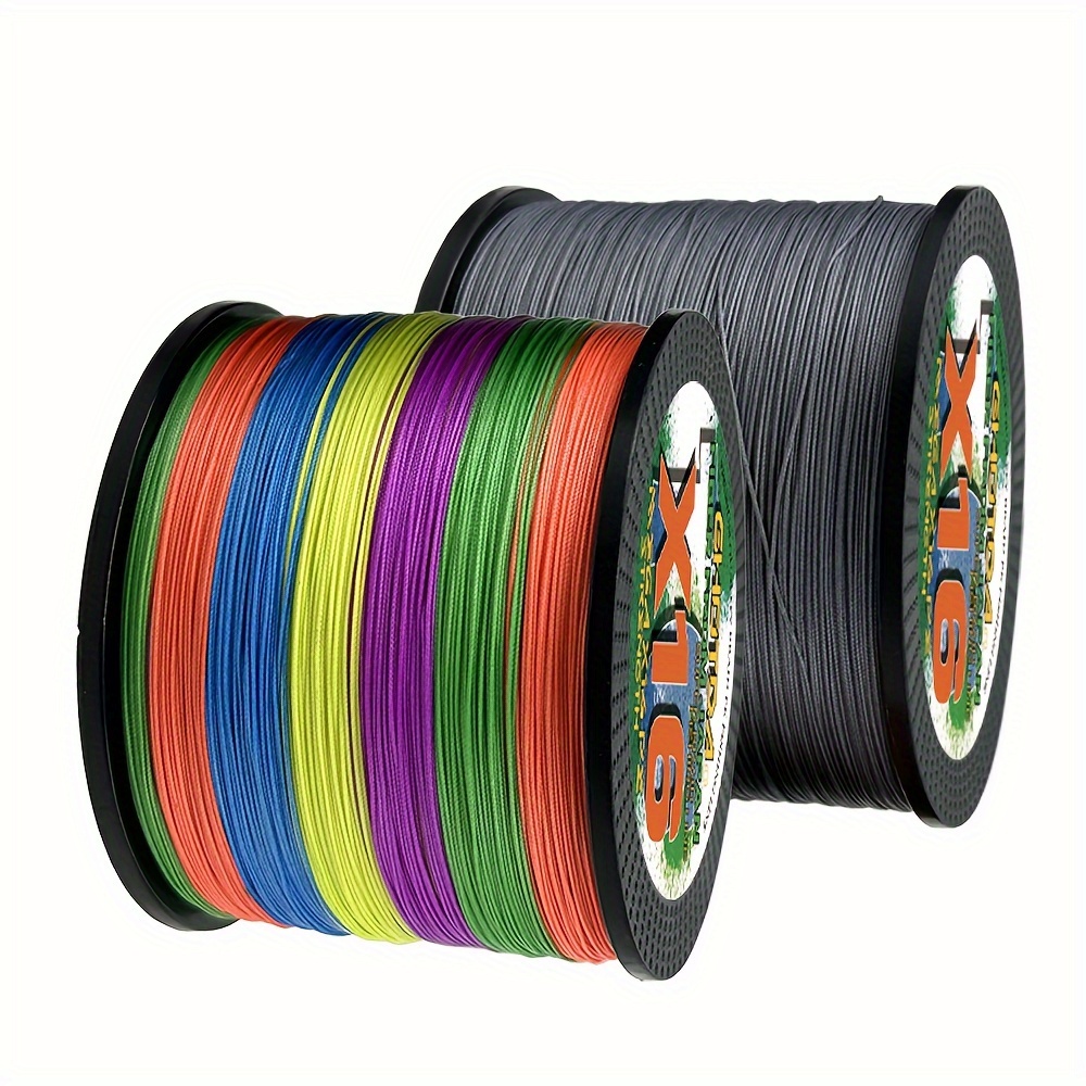 

Ghotda 16 Strand Braided Pe Fishing Line, 300m/328.08yds , Super Strong 25lb-200lb, Abrasion Resistant, Anti-bite, For Sea Fishing