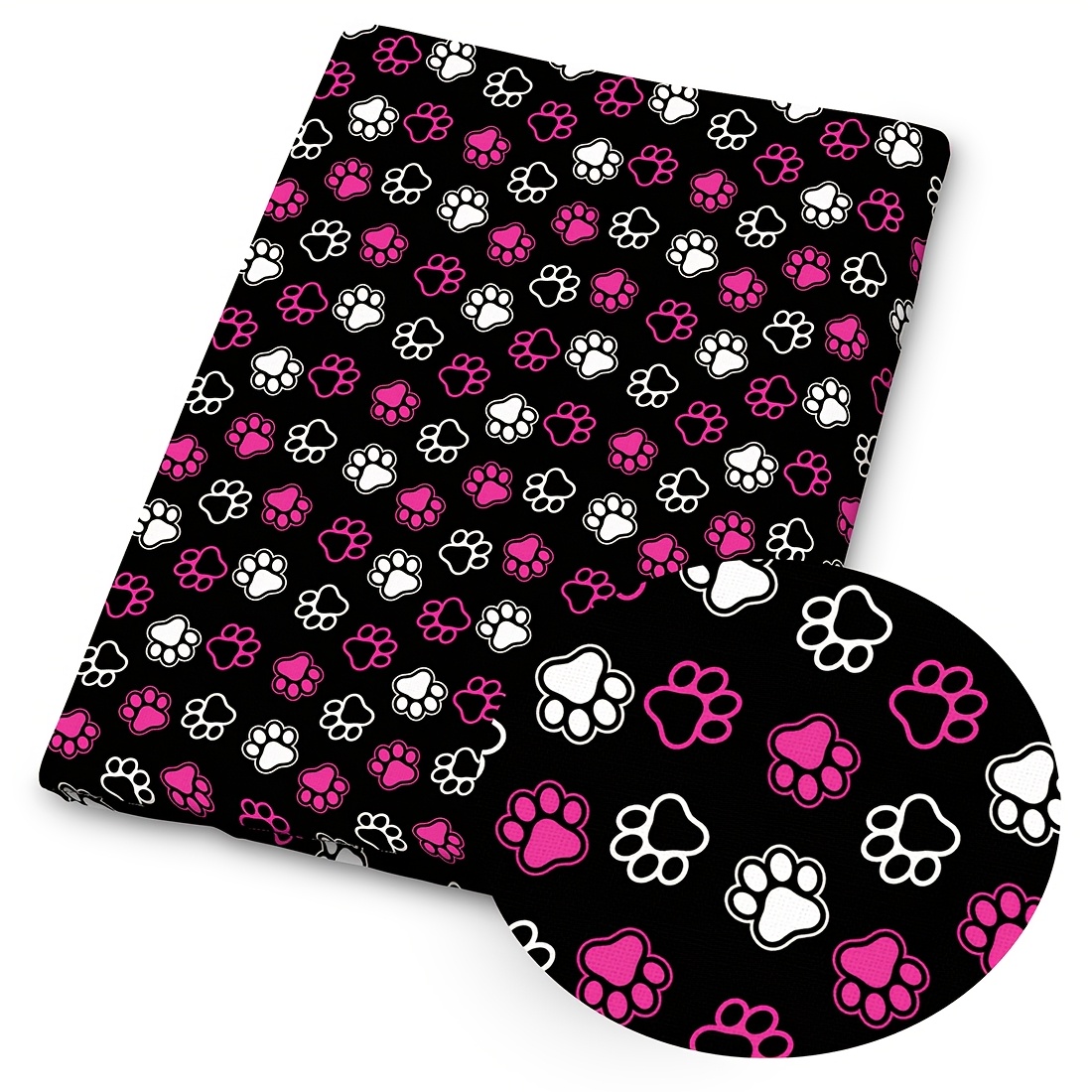 TEMU Tela con estampado de de , 1 pieza - 59 x 19.68 pulgadas (150 x 50 cm) - Tela de poliéster precortada - Adecuada para costura DIY, scrapbooking,