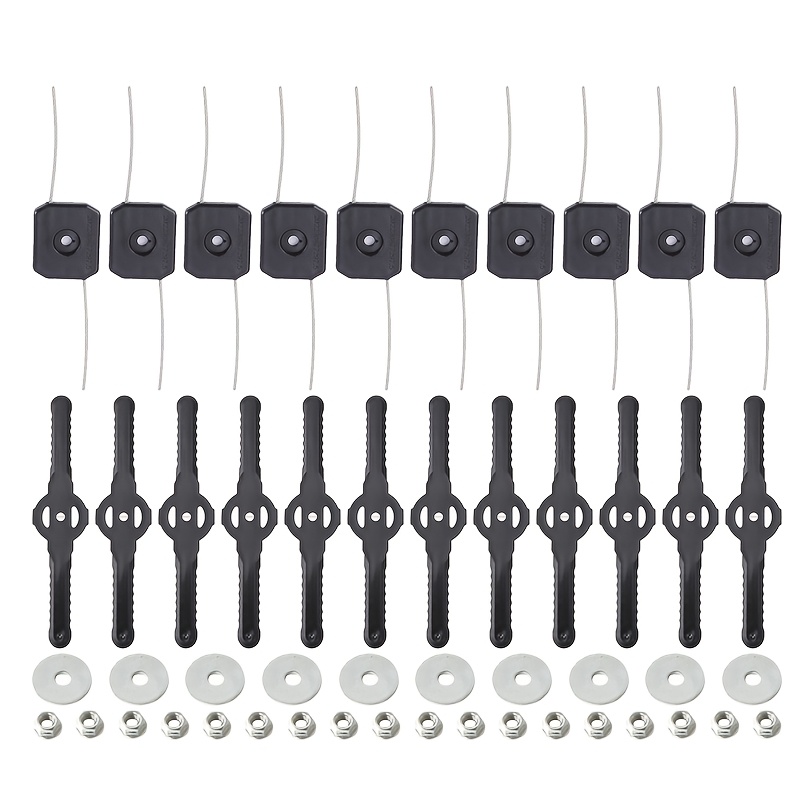 50pcs Universal Trimmer Replacement Parts, Lawn Mower , Lawn Mower Additions, Trimmer Head Attachments
