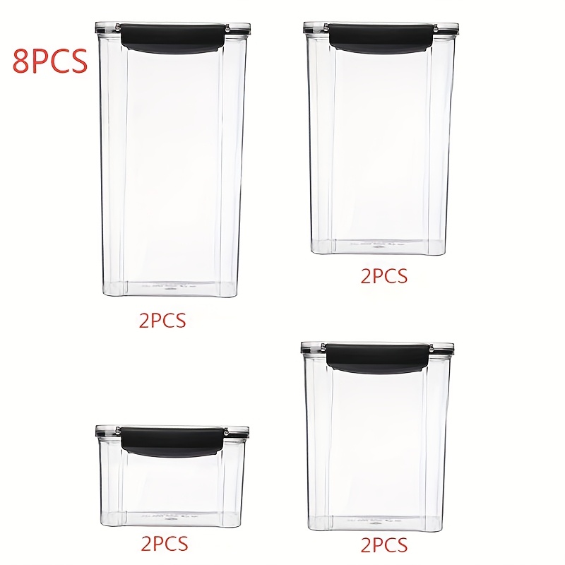 Set Of 8 Storage Containers Storage Boxes
