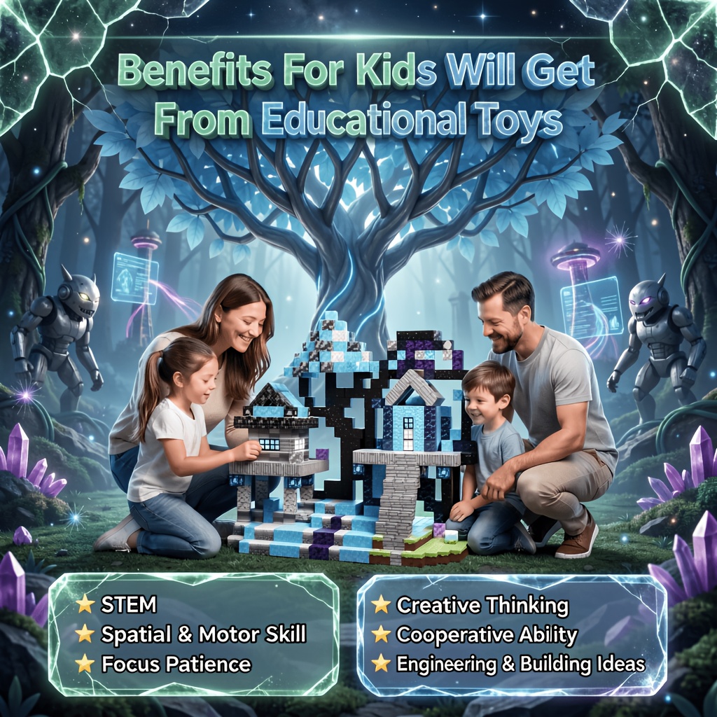 100pcs Magnetic Building Blocks for Kids Ages 3+, Upgraded Gift Box
