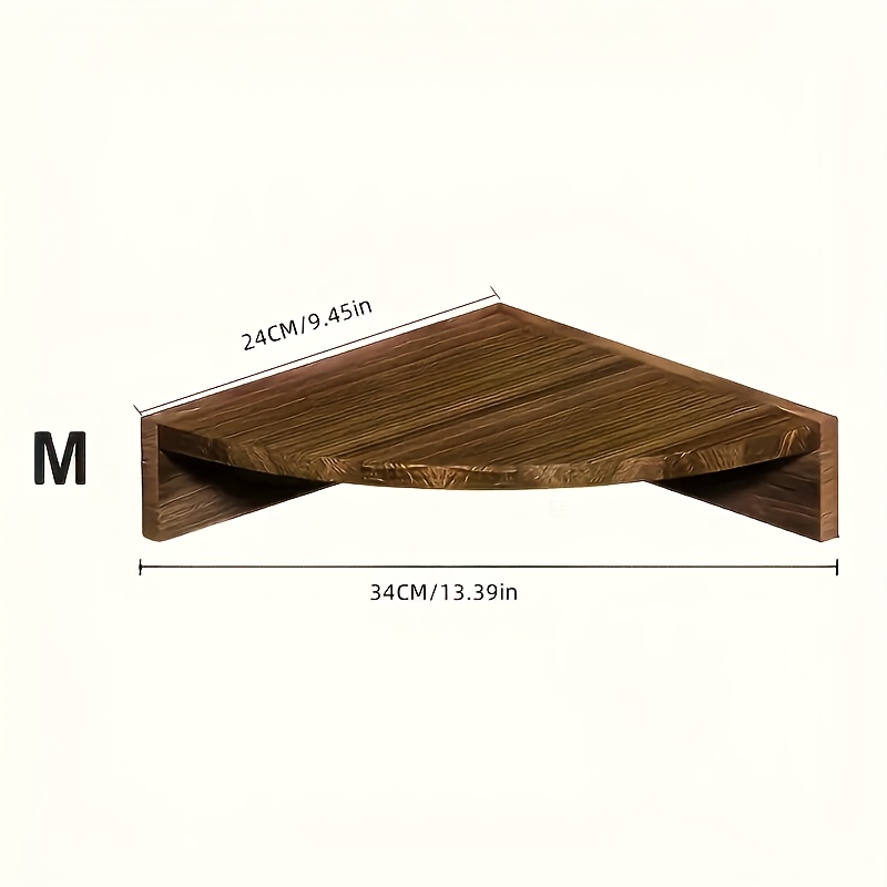 1pc Corner Wall Storage, Barber Shop Corner Organizer Rack, Office, Bedroom, Bathroom Toilet Triangular Shelf Partition